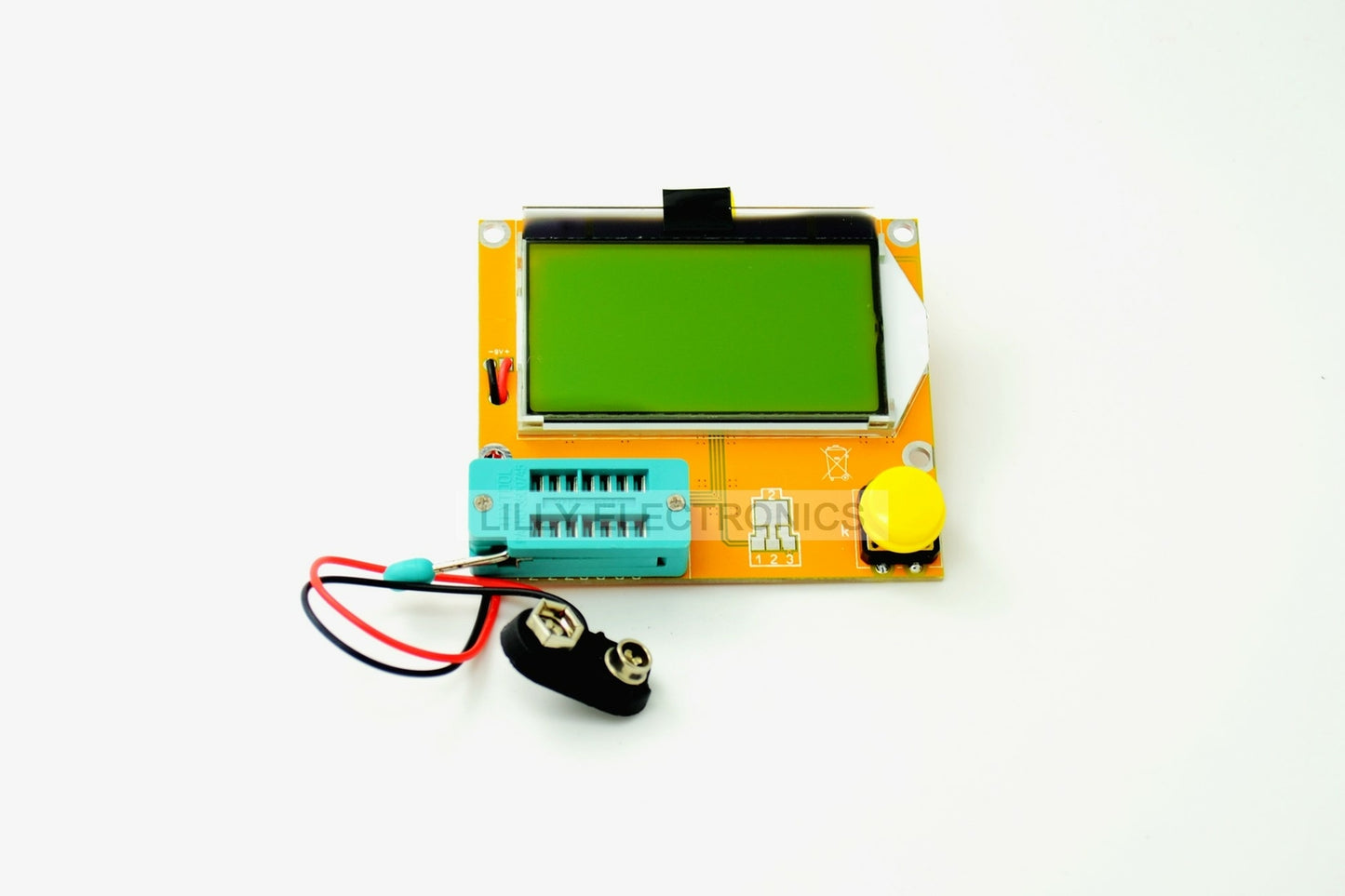 LCR-T3 Transistor Tester Diode Triode Capacitance ESR LCR Meter MOS PNP NPN