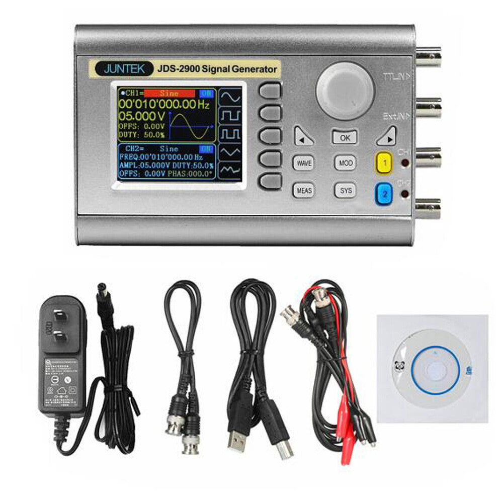 15MHZ Signal Generator Digital Dual-channel DDS Signal Generator frequency meter