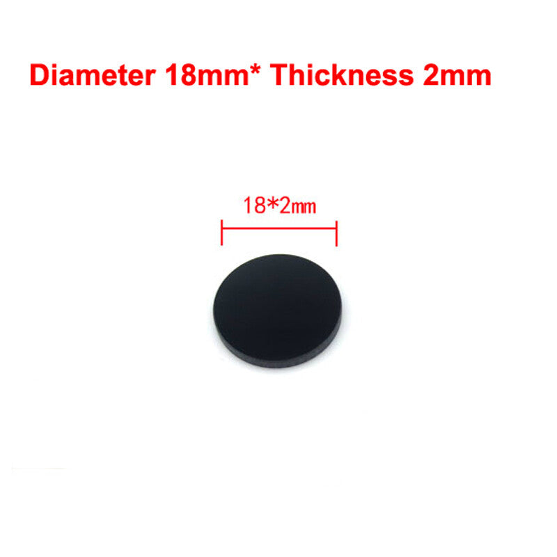 800-2500nm IR Laser Filter Lens 4.9-74mm Against 400nm-750nm Pass 808nm-2500nm Infra-Red