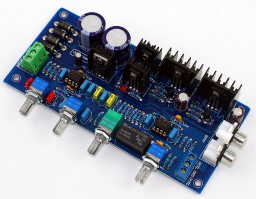 NE5532 Tone Volum Pre-amp Board 25-25-35MM / Class A 2×2200UF
