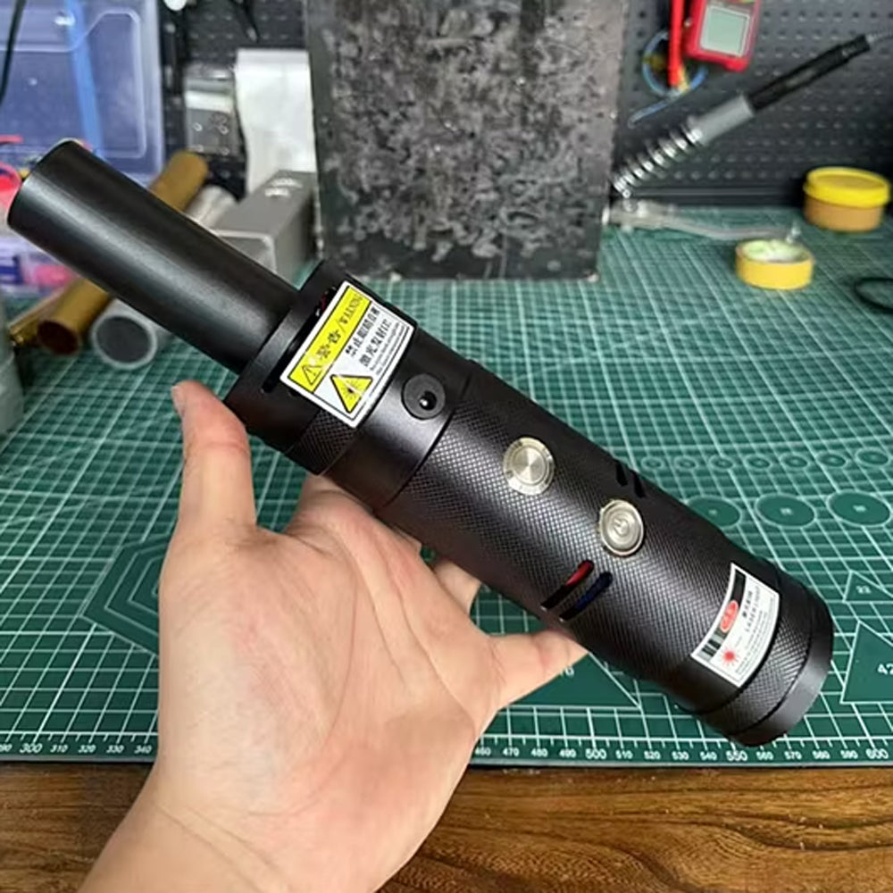 Professional 120W Laser Igniter with 20x Handheld Laser Beam Expander Pump Source Condenser Lens