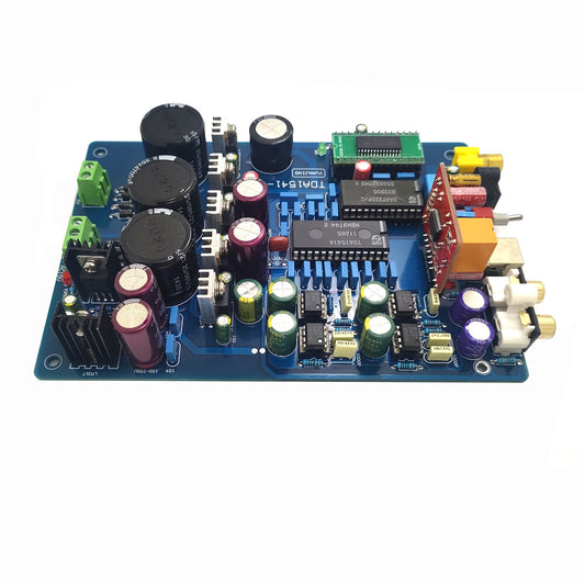 TDA1541+SAA7220+CS8412+NE5534 Fiber Coaxial PCM2704 DAC Board AC15-0-15V 10W