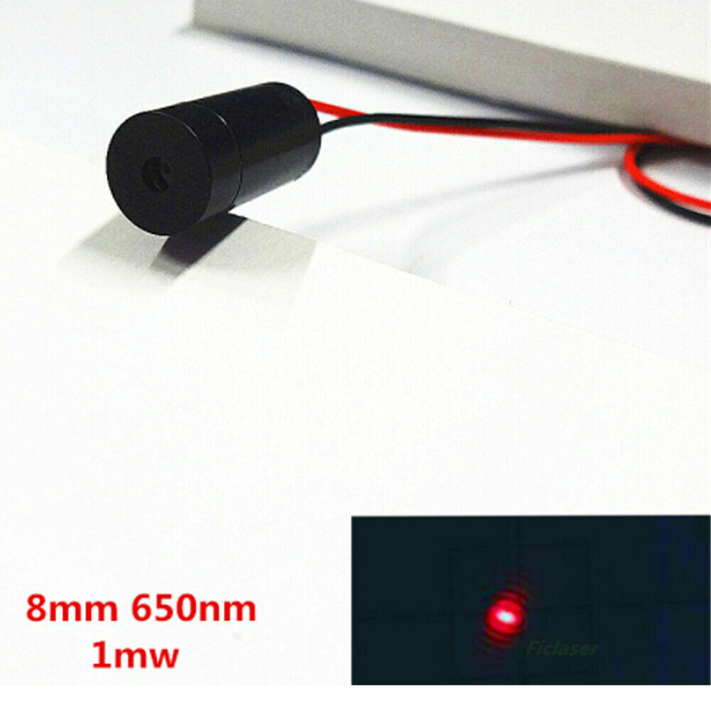 650nm 1mW Red Laser Module 8mm Low Power Laser Red Laser Module