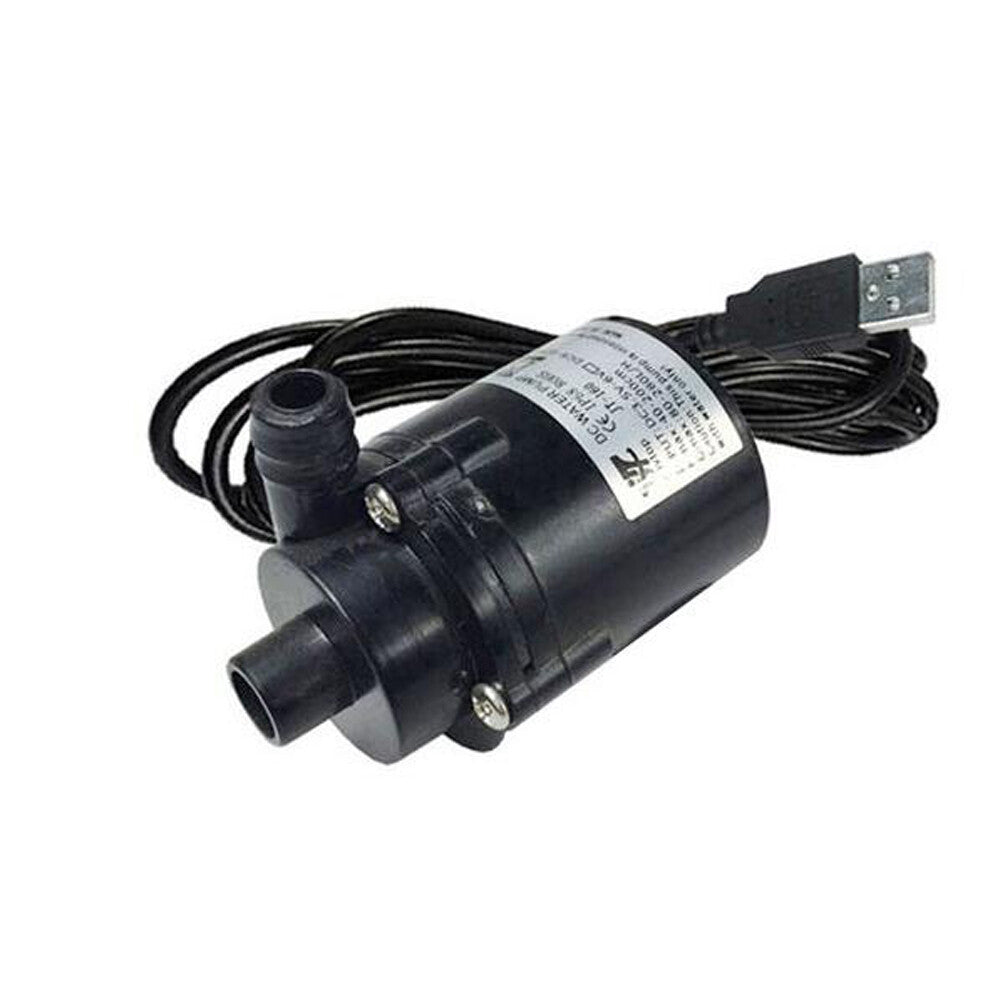 DC Mini Brushless Water Amphibious 6-12V Submersible Pump USB-Plug Power Adapter