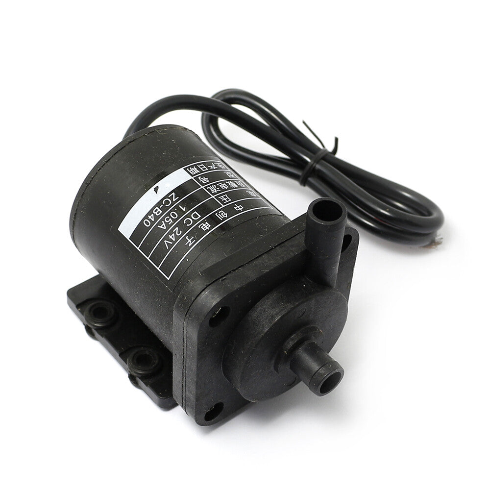 Mini Hot Water Pump Brushless Magnetic 0-100℃ -No Thread-ZC-B40 24V DC