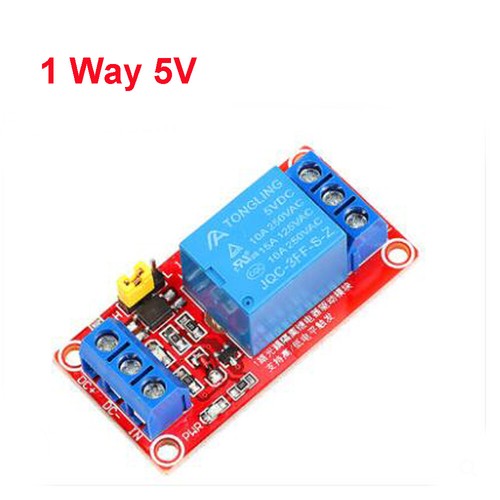 1/2/4/6/8 Relay 5V/12V/24V With Optocoupler Isolation Support High And Low Level