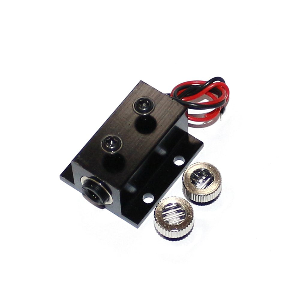 Class IIIB 405nm Dot Line Cross Adjusted Violet Blue Diode Laser Module with Heatsink and Driver in