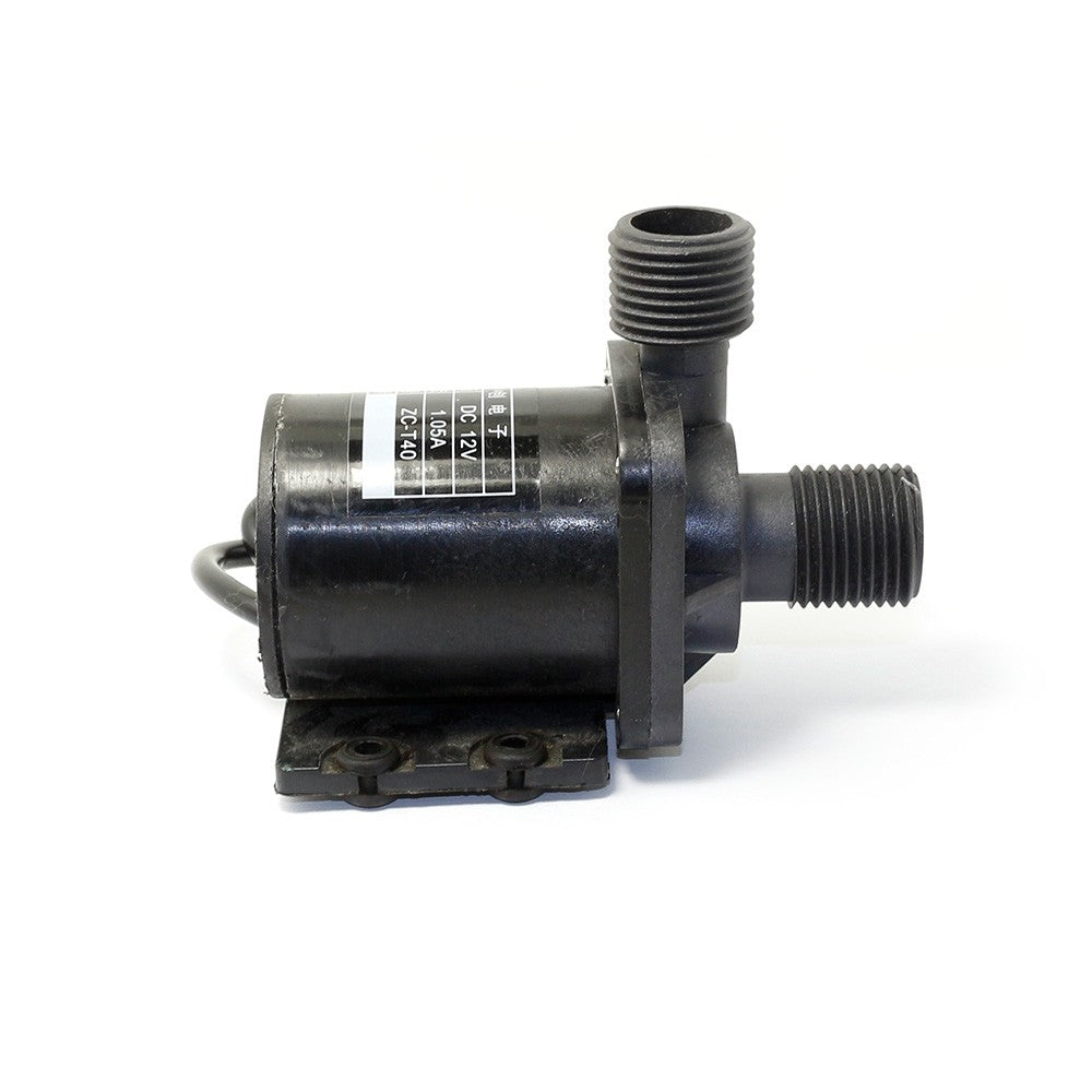 Hot Water Pump 12V DC Mini Brushless Magnetic with Thread 6m Head ZC-T40-12V