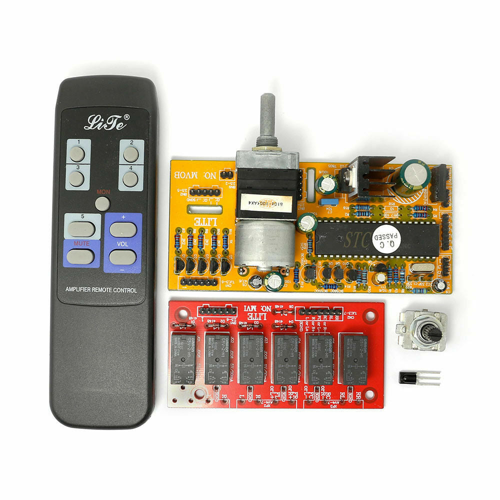 MV04 Remote Control & Input Potentiometer 9-12V AC Quadruple ALPS Motorized