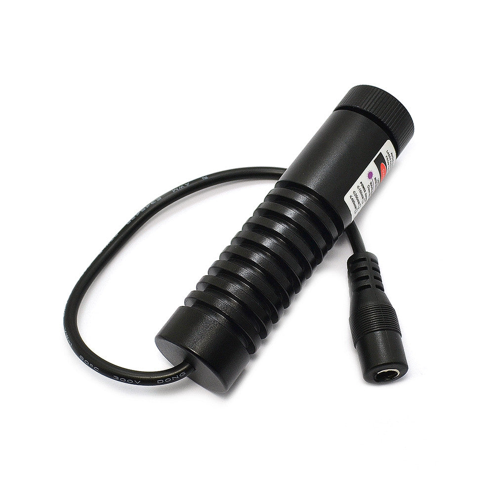 405nm 100-500mW Laser Module Blue-violet Dot/Cross/Line + Adapter + 22mm Bracket