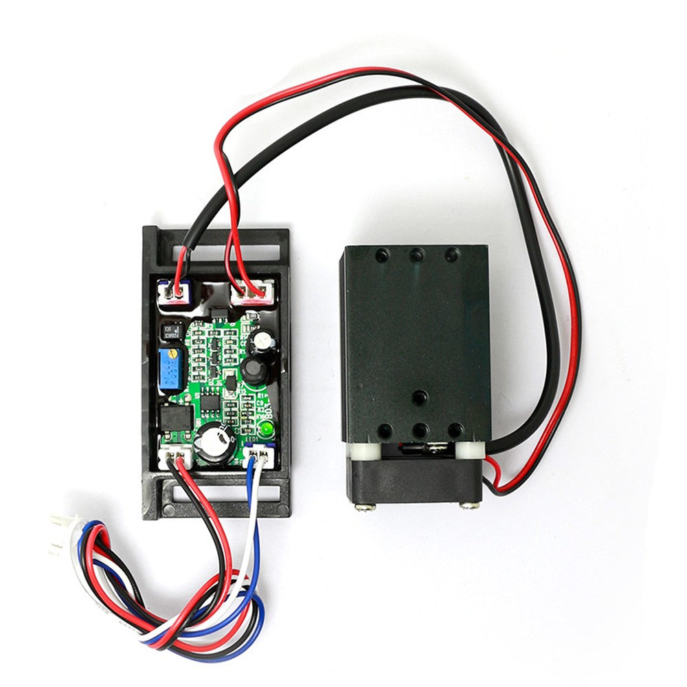 445nm 450nm 500mW Blue Laser Dot Module 12V+ TTL+ Fan Cooling-Working Long time