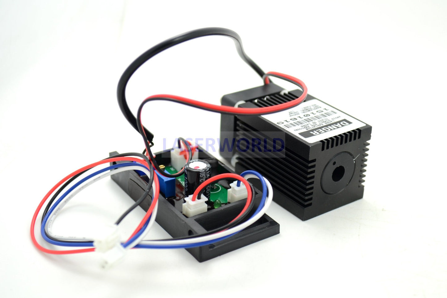 650nm 150mw Red Dot Laser Module w/ Driver 33x33x50mm + TTL + Fan Cooling