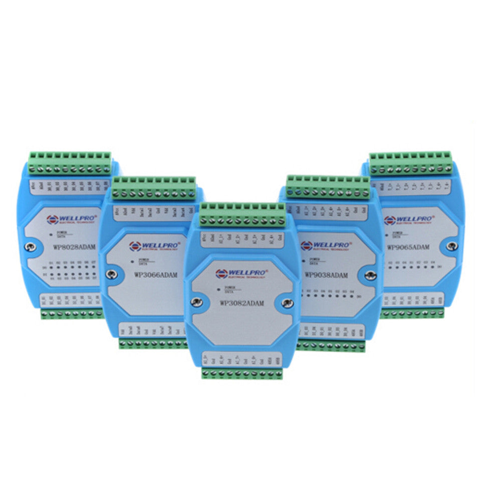8-Channel Temperature Acquisition Module RS485 MODBUS Communication-WP ...