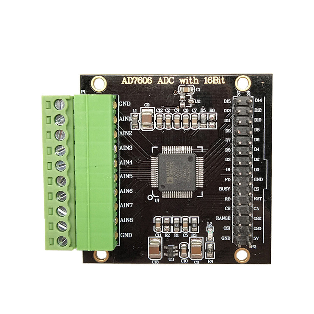 AD7606 Multi-channel AD Collector 8-CH Simultaneous Sampling Frequency ...