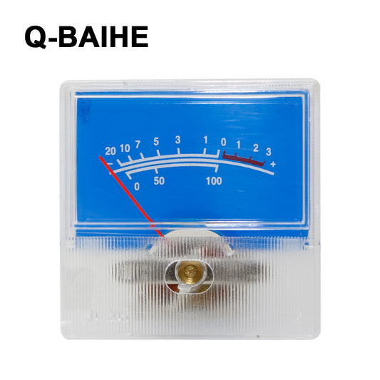 SD-306 Panel VU Meter 250uA 650 40x40mm no lamp Blue panel -20~+3dB