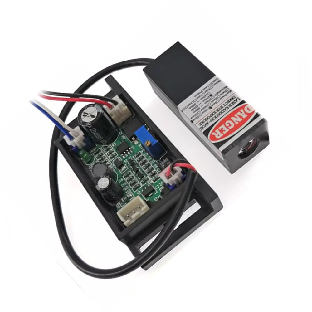 405nm 50mW 12V w/TTL Modulation Laser Module Purple/Violet Dot Lichtquelle Licht