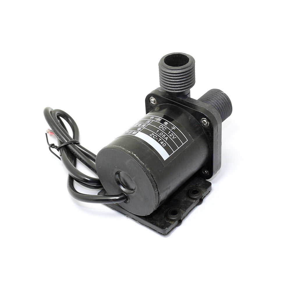 Hot Water Pump 12V DC Mini Brushless Magnetic with Thread 6m Head ZC-T40-12V