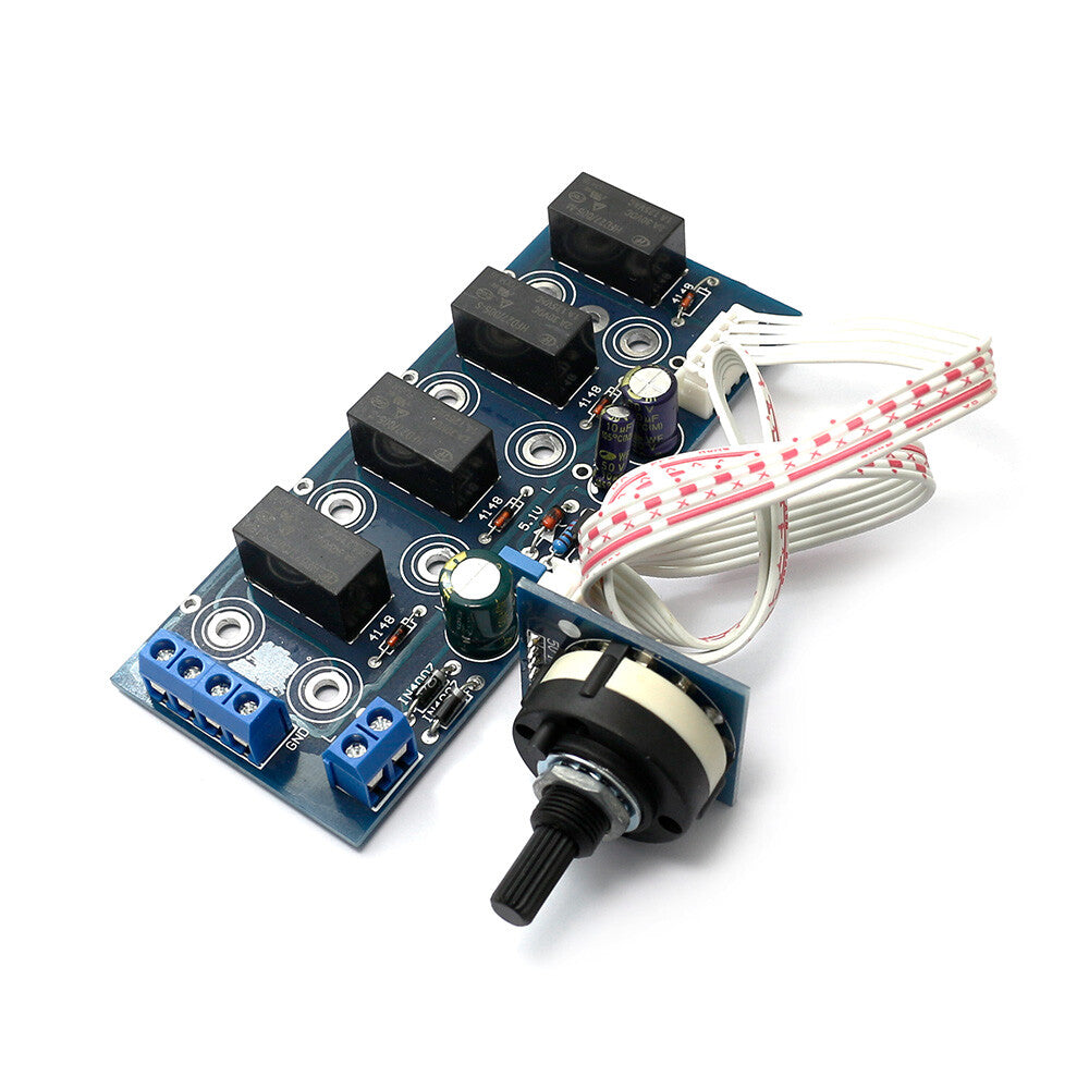 AC12V Four Choose One Audio Input Switch Selection Board 112 * 45MM