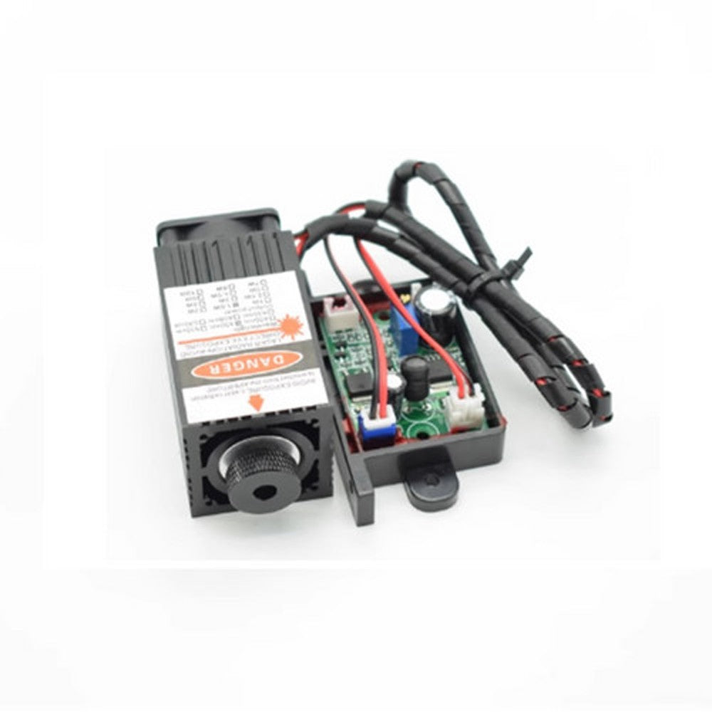 450nm 1.6W 12V High Power Focusable Blue Laser Module for Engrave and Cutting with TTL Module Laser Tube