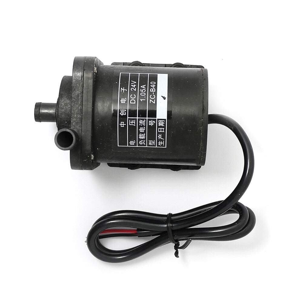 Mini Hot Water Pump Brushless Magnetic 0-100℃ -No Thread-ZC-B40 24V DC