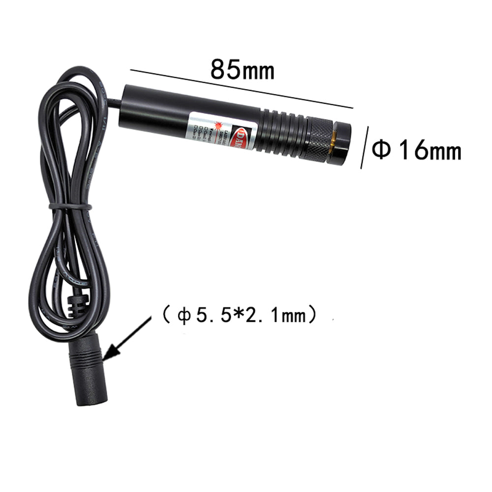 Φ16mm 850nm infrared Adjustable Focus Laser Dot Invisible Light Module Locator