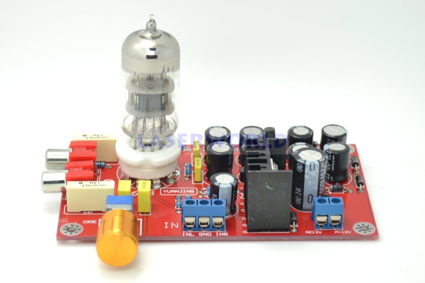 YJ Preamplifier Stereo amp Board with 6N3 Tube