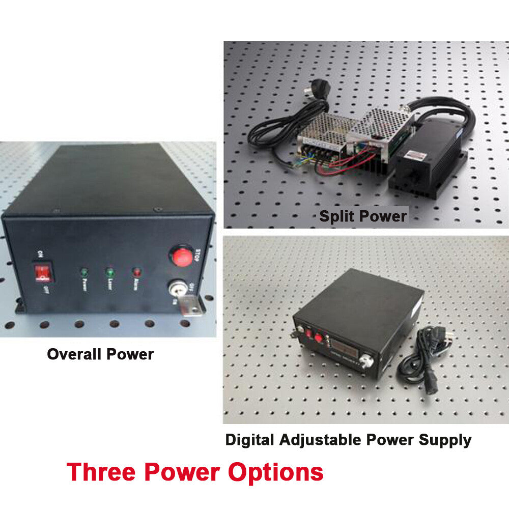 High Power 355nm UV Pulse Laser Power Laser Module 20mW 50mW 100mW Can Couple Fiber Output