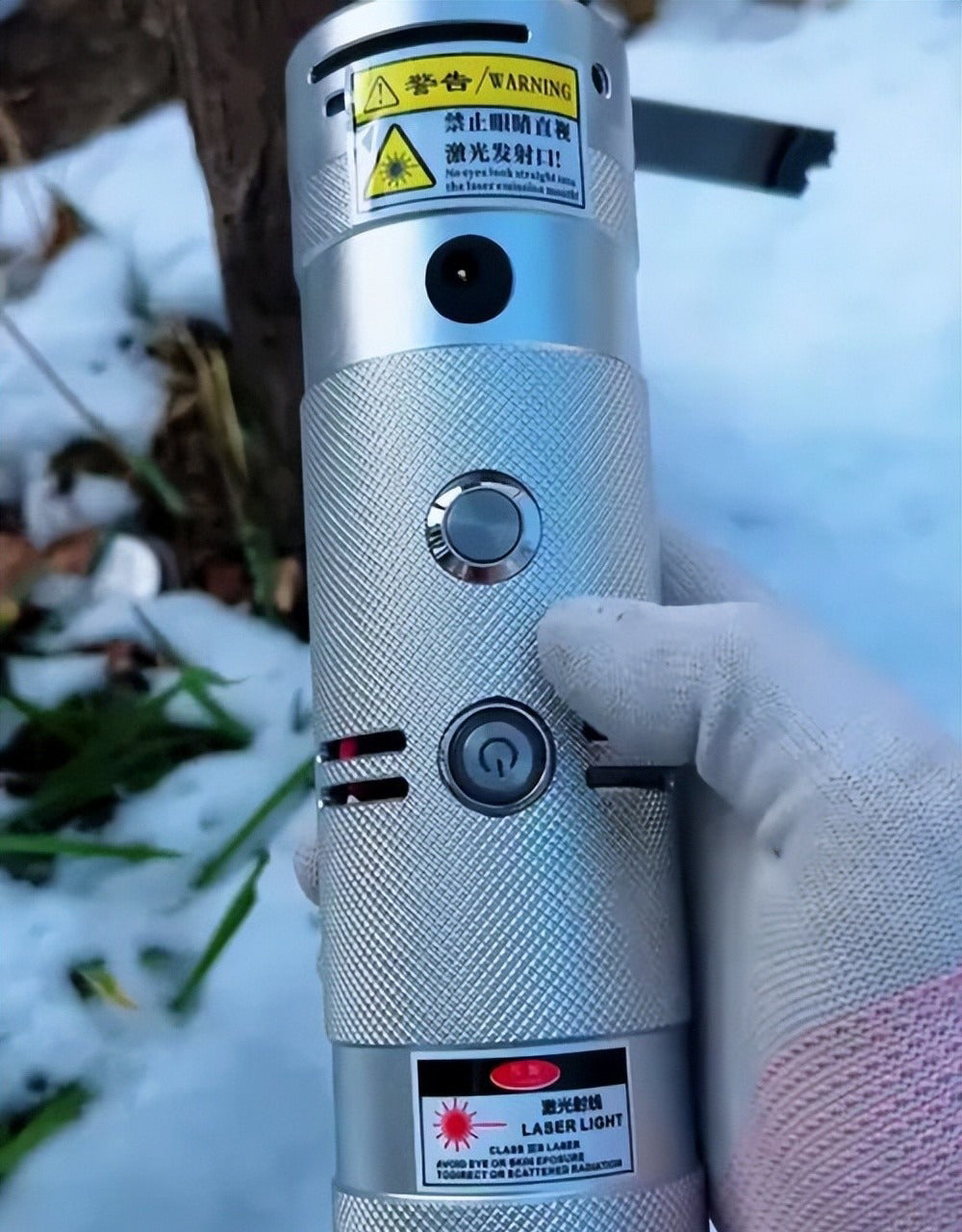 Professional 120W Laser Igniter with 50x Handheld Laser Beam Expander Pump Source Condenser Lens