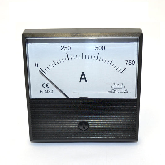 SD-H-M80 Panel Meter Ultrasonic Generator Electric Welder Ammeter DC-750A/75mV