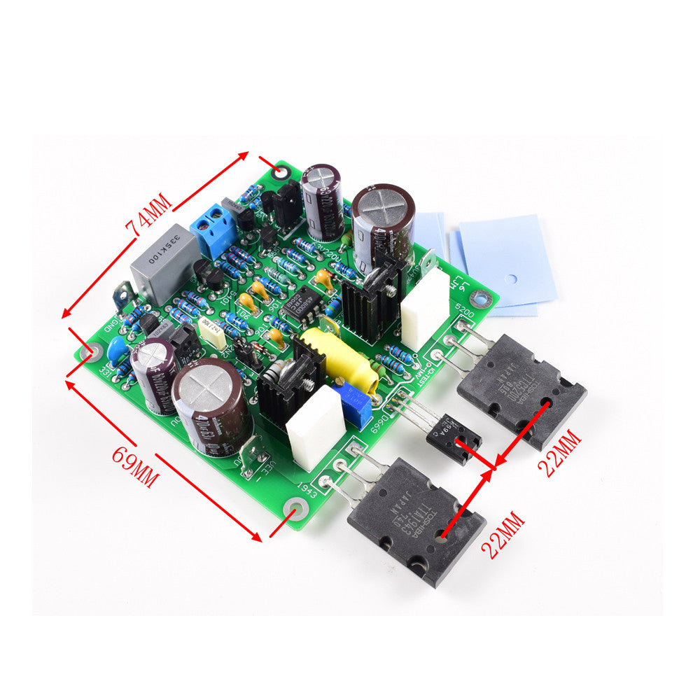 DIY Accuphase E210 Modified Power Amplifier Board