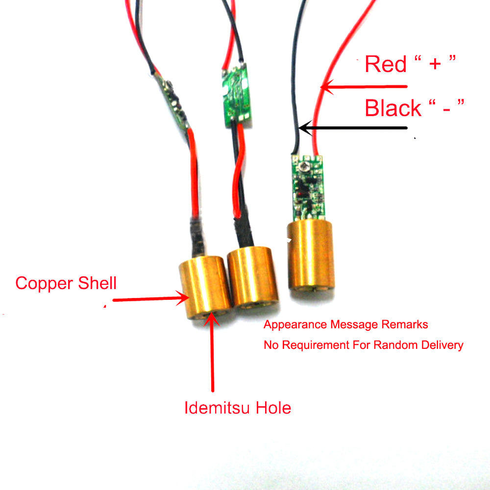 650nm 100mW Red Light Dot Cross Line Fixed Focus Laser Module Marking Locator