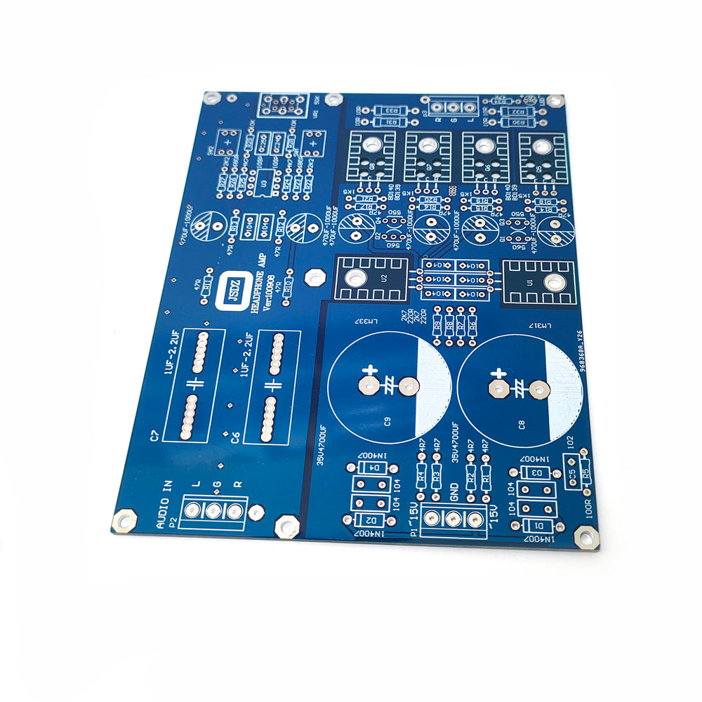 Headphone Amplifier Board Reference Lehmann circuit design Kit AC 15V-0-15V