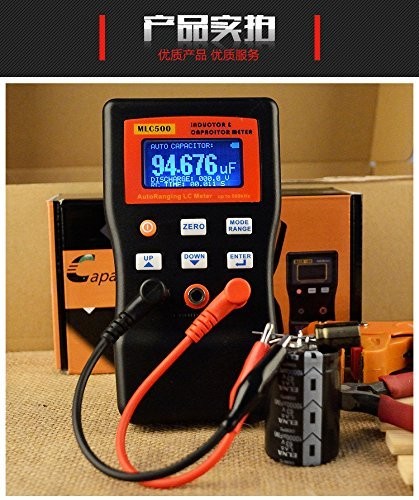 Meter MLC500 capacitance high Precision 1% Digital Small Automatic Range Tester