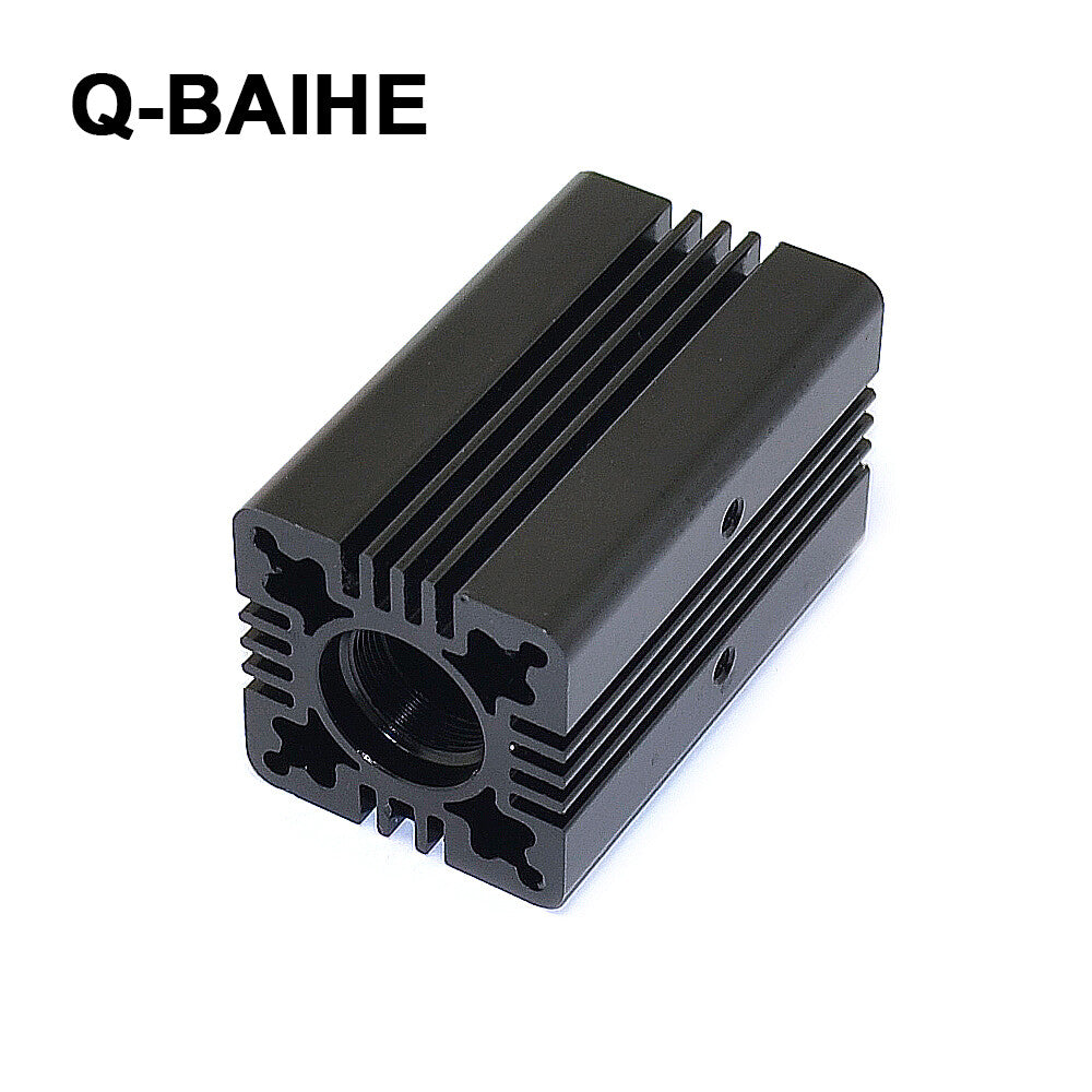 30x30x50mm Heatsink Heat Sink Holder For 13mm Laser Diode Module Laser DIY Black