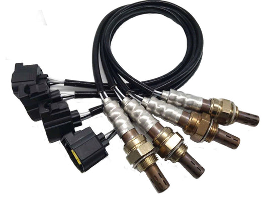 4pcs Oxygen O2 Sensor 1,2 For 2005 06 Jeep Grand Cherokee V8 4.7L Liberty 3.7L