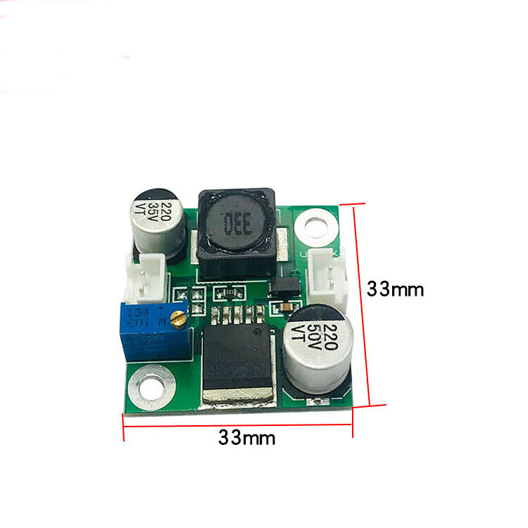 LM2596 DC-DC Regulator Adjustable Power Converter Module 33x38mm