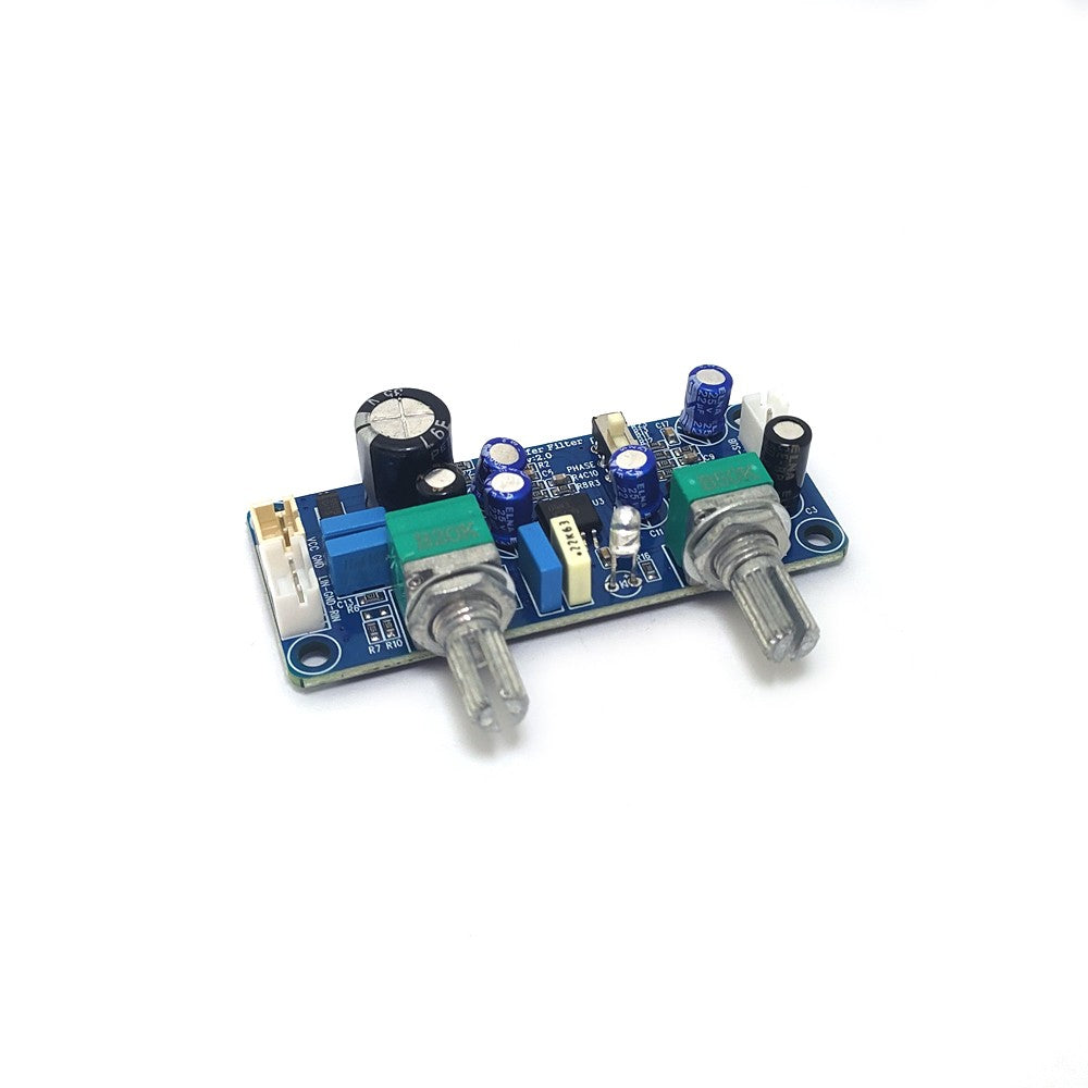 DC Single Power Supply 9v-32v Low Pass Filter Board Subwoofer Front Panel