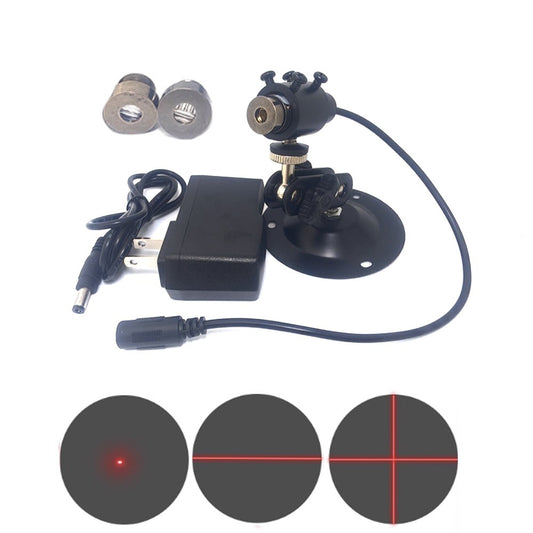 650nm 200mW Adjustable Red Laser Dot Line Cross 3in1 Wood Positioning 14.5x45mm