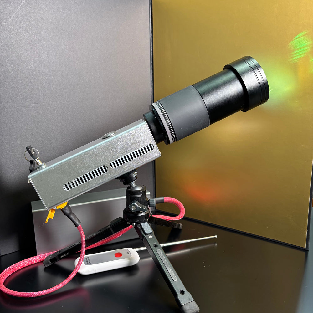 260W Split‑Type Remote Fixed‑Point Laser Igniter, for Teaching, R&D & DIY Experiments