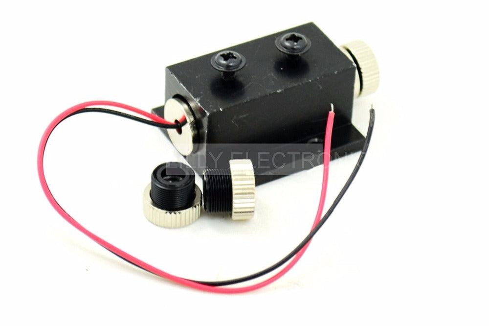 Q-BAIHE Adjusted Violet Blue Diode Lasers 405nm 50mw Dot/Line/Cross Module w/ Heatsink