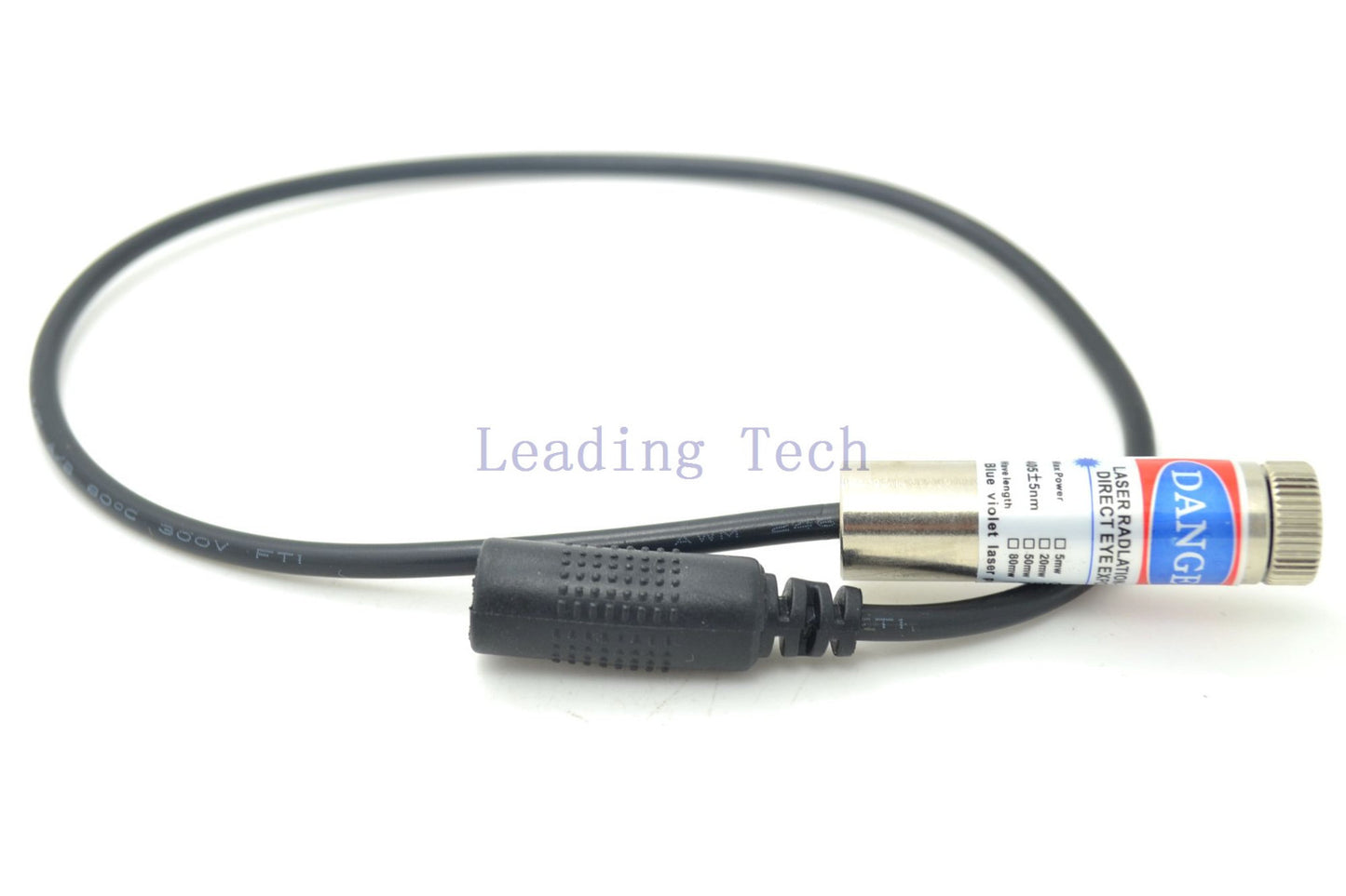 405nm 50mW Violet Focus Adjustable Blue Laser Module Lazer Diode w/AC Adapter