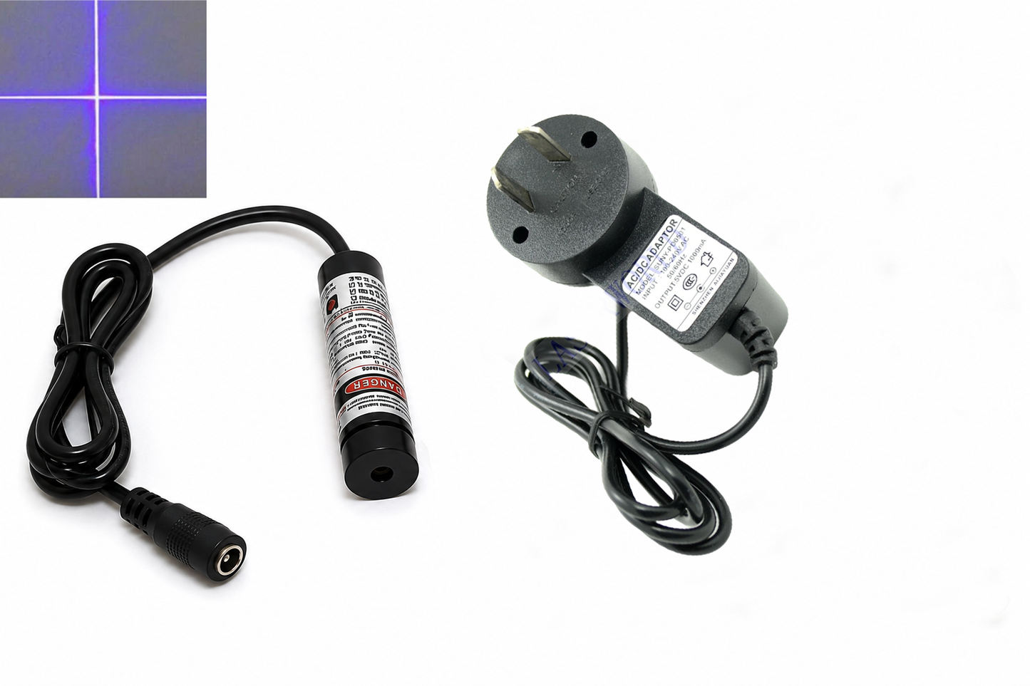 13x42mm Focusable 20mW 405nm Violet Laser Module (3-5.5V DC)