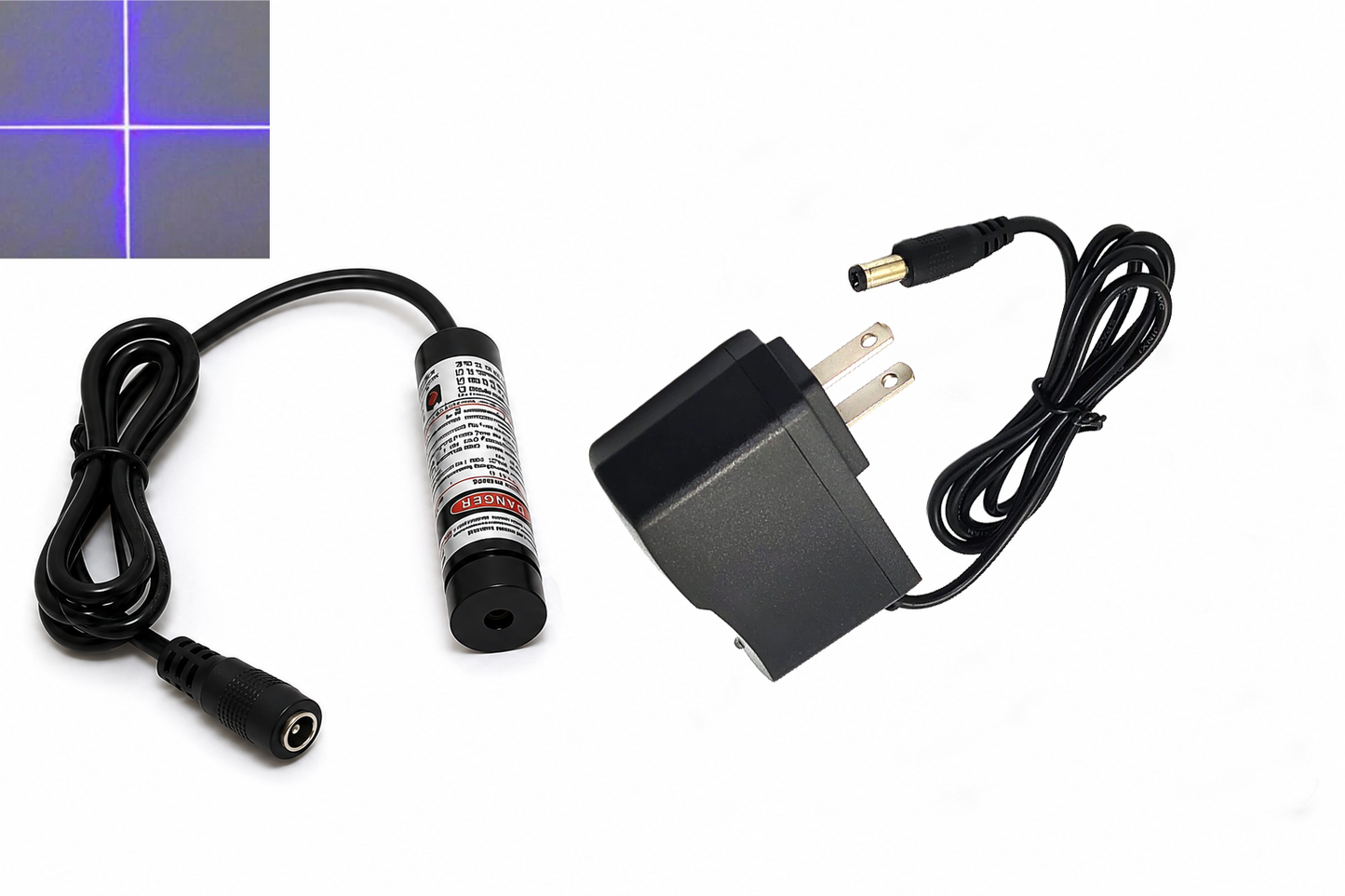 13x42mm Focusable 20mW 405nm Violet Laser Module (3-5.5V DC)