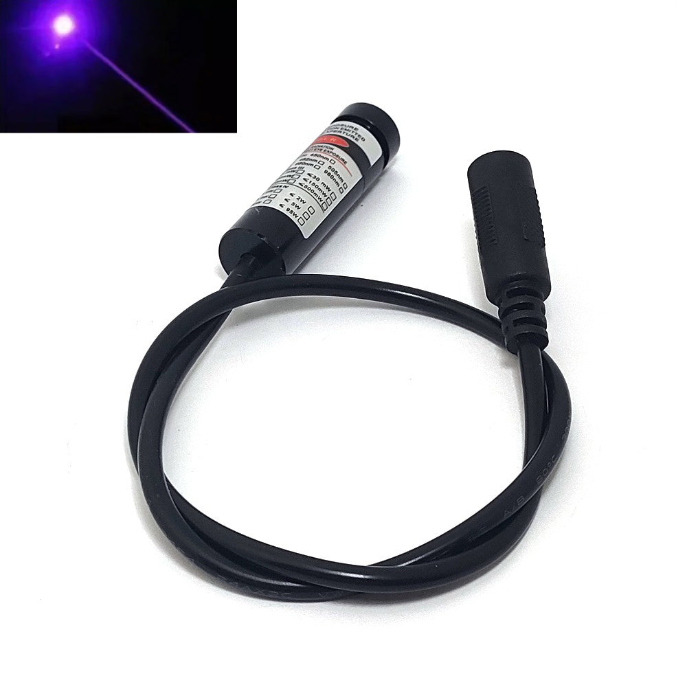 13x42mm Focusable 20mW 405nm Violet Laser Module (3-5.5V DC)