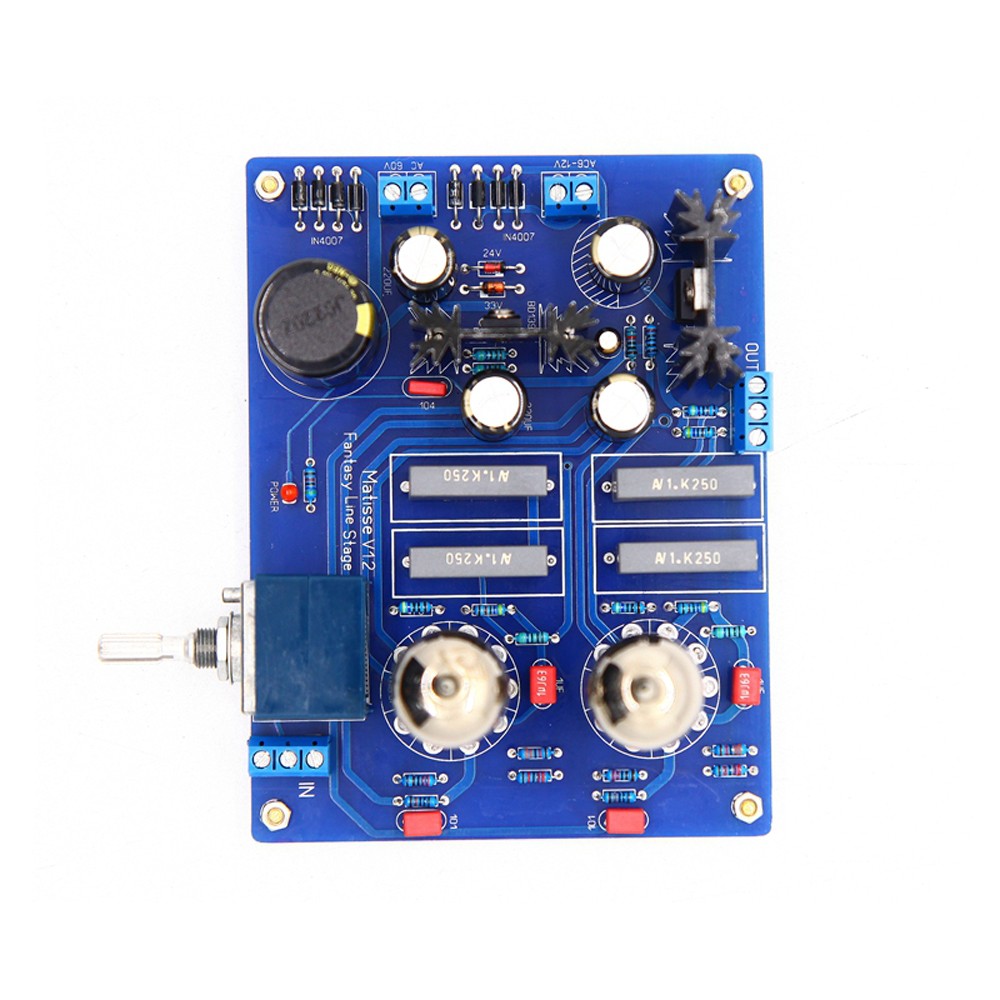 Tube Pre Amplifier Board Based On Matisse Fantasy with 6N3 Tubes
