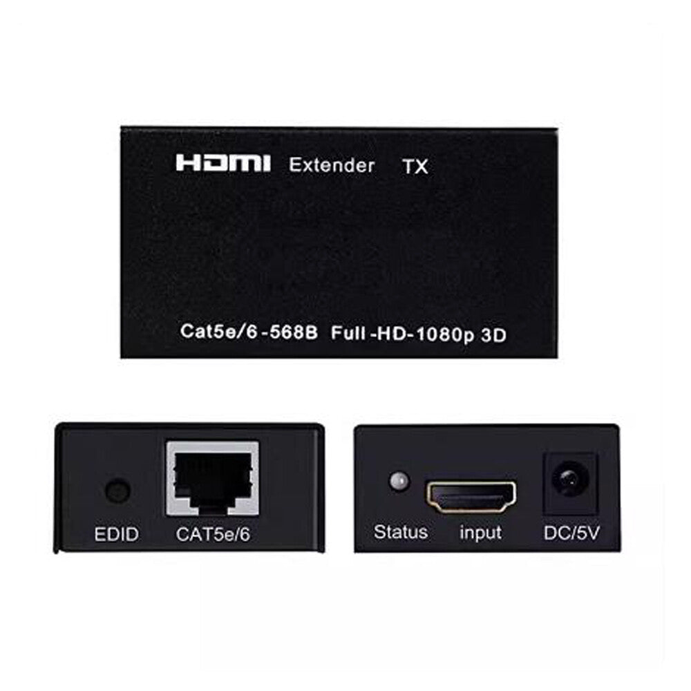 NEW HDMI Extender HDMI Signal Amplifier 60m RJ45 Network Video Signal Amplifier