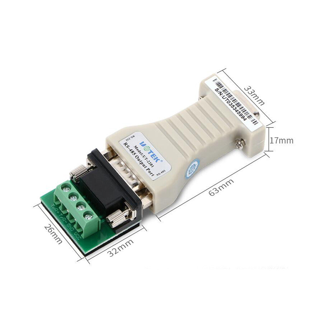 232 To 485 RS485 To RS232 Serial Protocol Module Converter Bidirectional Mutual
