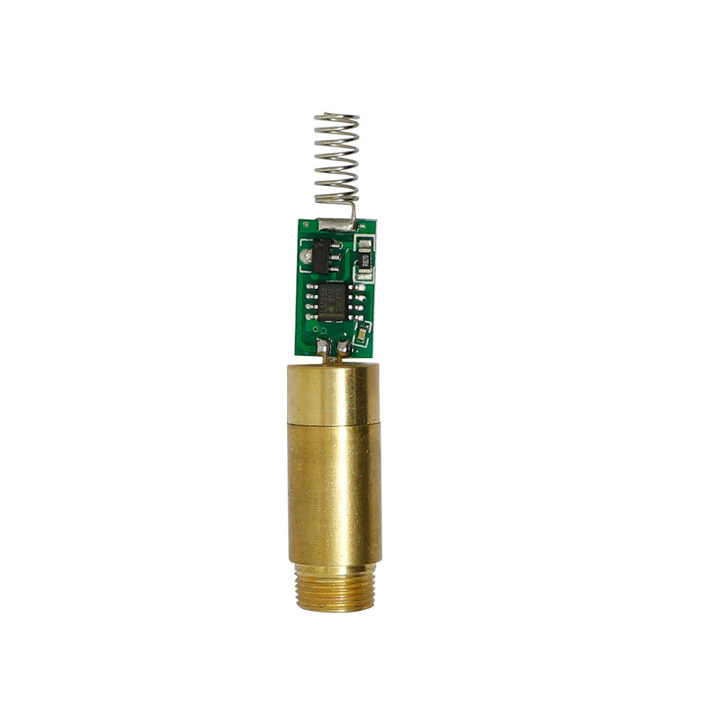 532nm 10mw Green Laser Diode Dot Module w/Spring 3V INDUSTRIAL/LAB Lasers