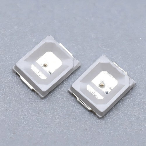 2835 UV LED Bead, 395nm 0.5W High Brightness Purple SMD LED for Nail Art, UV Glue Curing, Fluorescent Detection