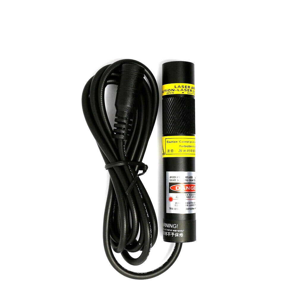 648nm 10mW 16 x 88mm Adjustable Red Dot Module Marking Device Positioning Light